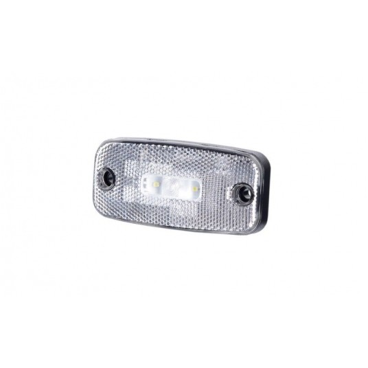 LAMPA OBRYS Z ODBL. DIODOWA BIAŁA 12/24V KAB.0,5M -zdjęcie numer 1
