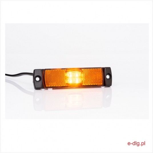 LAMPA OBRYS ŻÓŁTA LED 12-30V Z ODB. FT-017 Z LED -zdjęcie numer 1