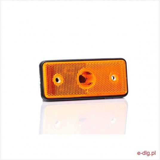 LAMPA OBRYS ŻÓŁTA Z ODBLASKIEM MD-013 -zdjęcie numer 1