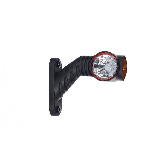 LAMPA OBRYSOWA WYS KRÓT UKOŚ POTRÓJNA LEWA 12/24V -zdjęcie numer 1