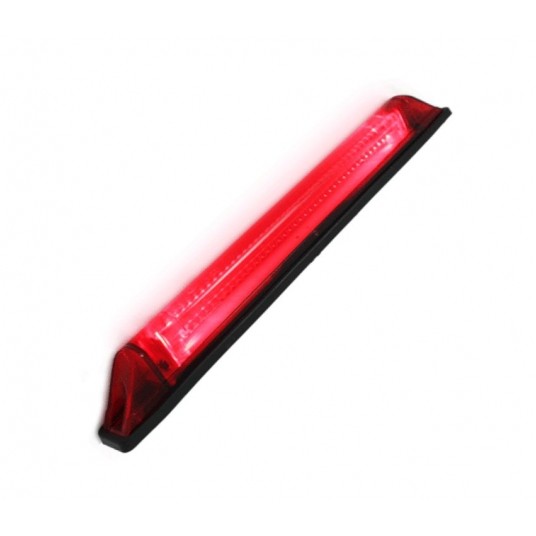 LAMPA POZYCYJNA DŁUGA CZERW 12/24V DIODA -zdjęcie numer 1
