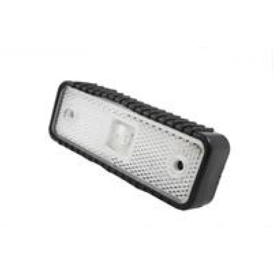 LAMPA POZYCYJNA Z ODBL BIAŁA DIOD 12/24V -zdjęcie numer 1