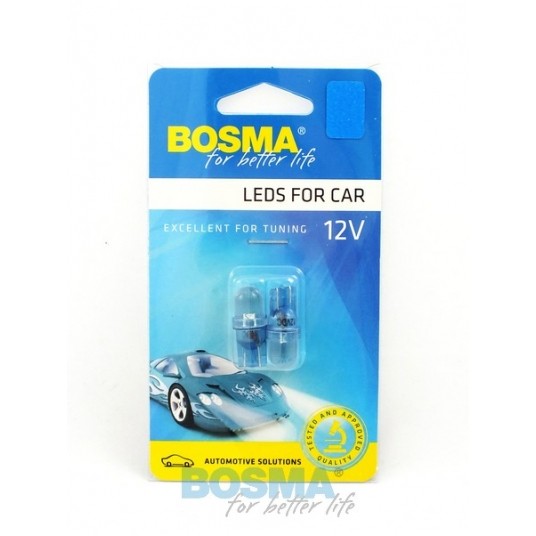 LED 12V 5W BC T10 NIEBIESKA -zdjęcie numer 1