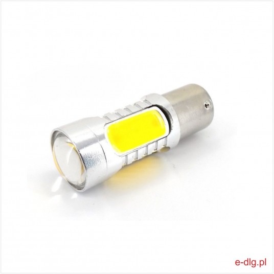 LED 24V 12LED BA15S ŻÓŁTA -zdjęcie numer 1
