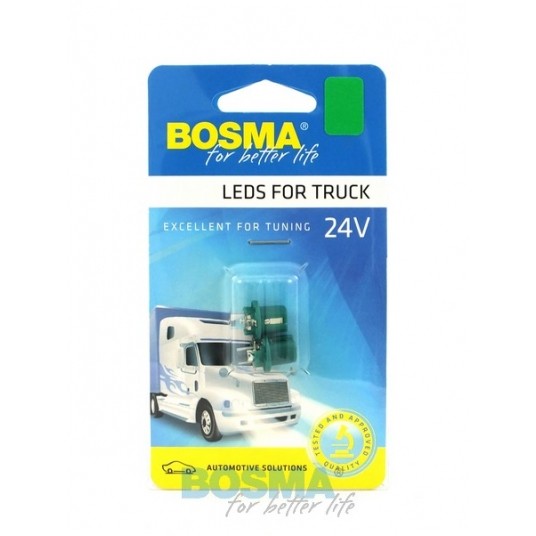 LED 24V 1XLED T05 B8,5D ZIELONA -zdjęcie numer 1