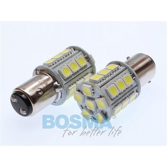 LED 24V 24XSMD BAY15D BIAŁA 2SZT -zdjęcie numer 1
