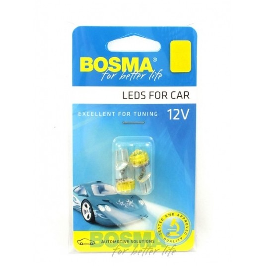 LED 3LED 12V5W T10 ŻÓŁTA -zdjęcie numer 1