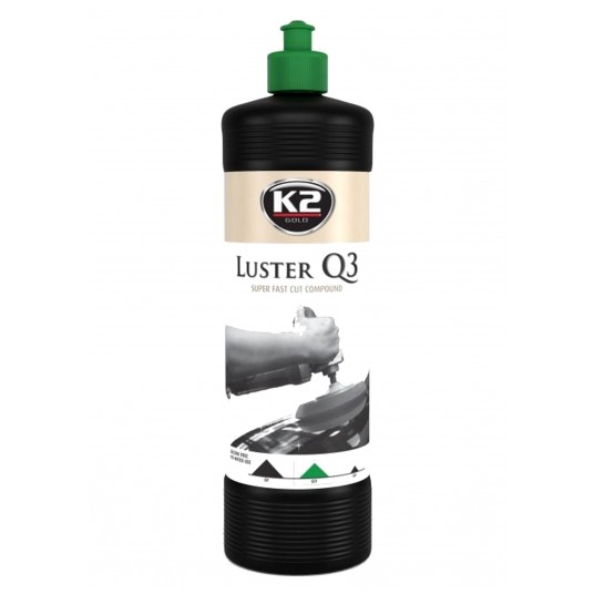 LUSTER Q3 ZIELONY 1000 SUPER SZYBKA PASTA POLERSKA -zdjęcie numer 1