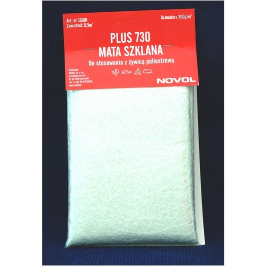 MATA SZKLANA 150g/m2 0,5m2 NOVOL 730 -zdjęcie numer 1