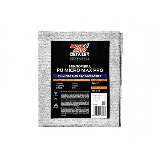 MIKROFIBRA PU MICRO MAX PRO 245g/m2 49x43cm -zdjęcie numer 1