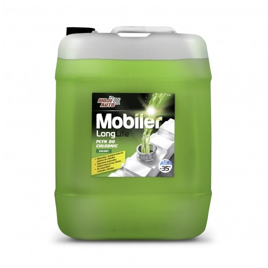 MOBILER 20L ZIELONY PŁYN DO CHŁODNIC LONG LIFE -zdjęcie numer 1