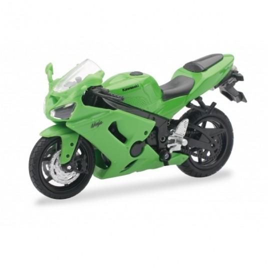 MOTOCYKLE LICENCJA 1:18 KAWASAKI NINJA ZX-6RR -zdjęcie numer 1