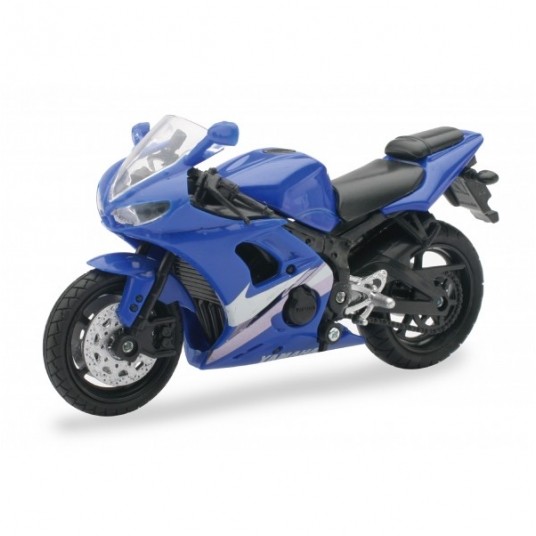 MOTOCYKLE LICENCJA 1:18 YAMAHA YZF-R6 -zdjęcie numer 1