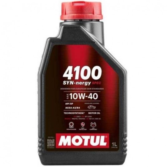 MOTUL 4100 SYNERGY SPEC 10W40 1L A3/B4 -zdjęcie numer 1