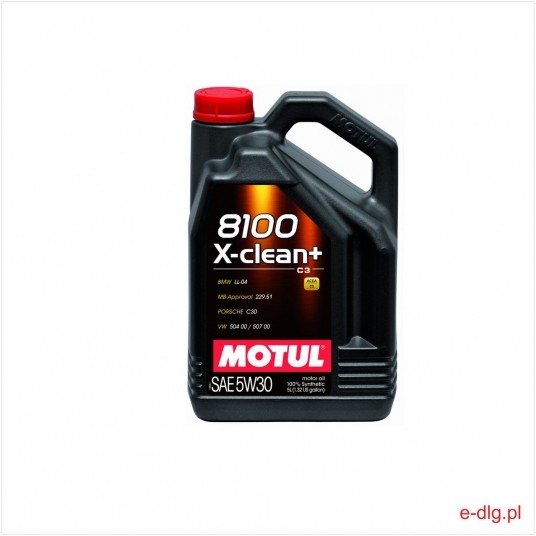 MOTUL 5W30 5L X-CLEAN+ 8100 -zdjęcie numer 1