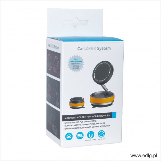 NEW UCHWYT DO TELEFONU MAGNETYCZNY ORANGE -zdjęcie numer 1