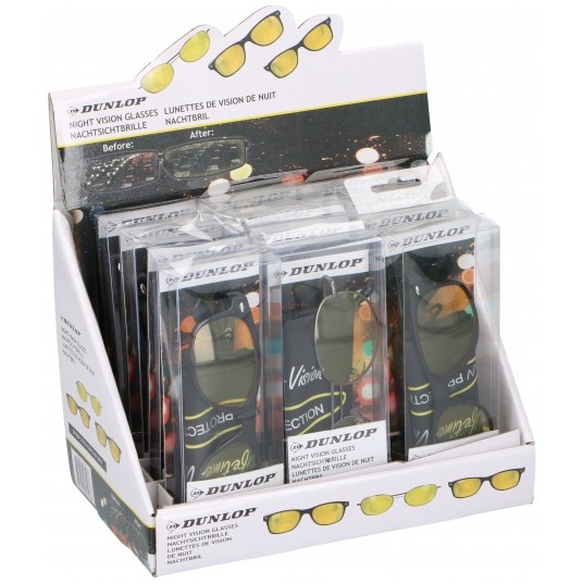 OKULARY DUNLOP ŻÓŁTE -zdjęcie numer 1