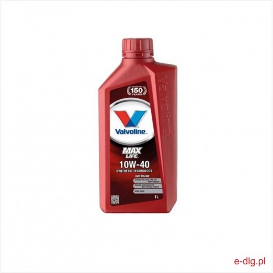 OLEJ VALVOLINE 10W40 1L MAXLIFE -zdjęcie numer 1