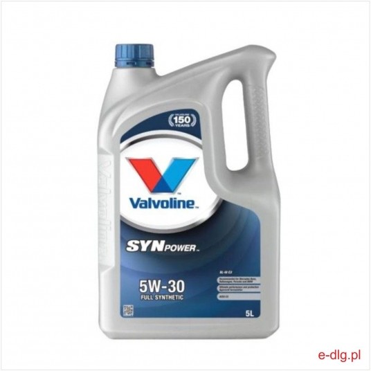 OLEJ VALVOLINE 5W30 5L SYN POWER XTREME XL-III -zdjęcie numer 1
