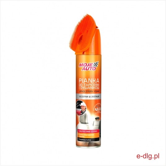 PIANKA DO TAPICERKI I DYWANÓW 520ML (8) SZCZOTKA -zdjęcie numer 1