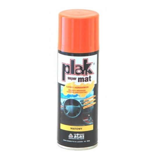 PLAK SUPER MAT 200ML POMARAŃCZA -zdjęcie numer 1