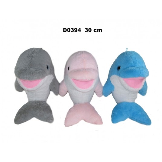 PLUSZAK DELFIN 30CM 3 KOLORY -zdjęcie numer 1