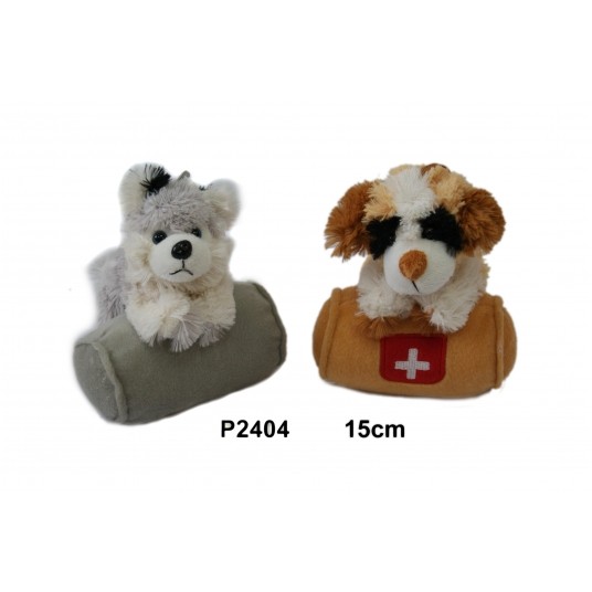 PLUSZAK PIES 15 CM MIX -zdjęcie numer 1