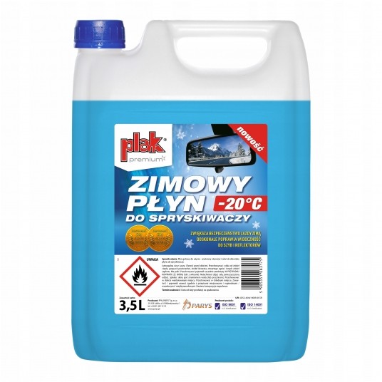 PŁYN ZIMOWY 3,5L -20C PLAK PREMIUM (192) -zdjęcie numer 1