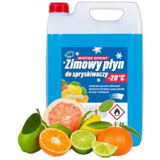 PŁYN ZIMOWY 5L -20C CYTRUSOWY (120) -zdjęcie numer 1