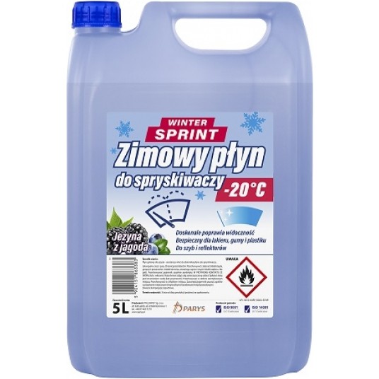 PŁYN ZIMOWY 5L -20C JEŻYNA Z JAGODĄ (120) -zdjęcie numer 1