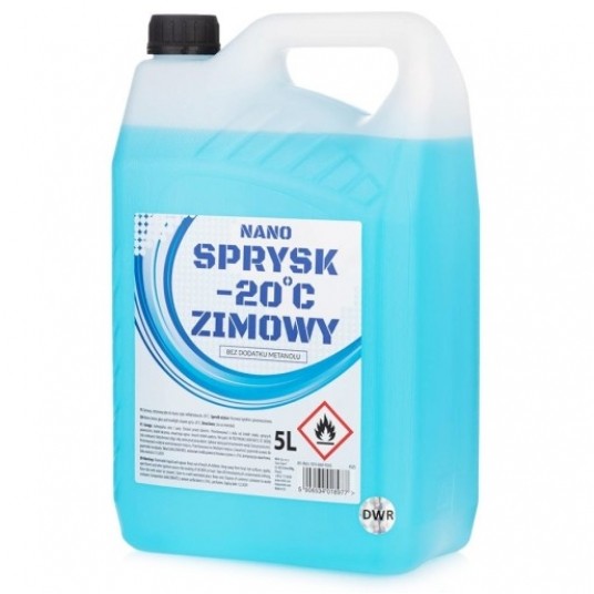PŁYN ZIMOWY 5L -20C NANO SPRYSK (108) -zdjęcie numer 1