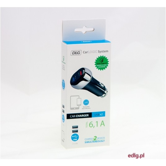 PORT 2 X USB 6,1A TOTAL QC 3.0 -zdjęcie numer 1
