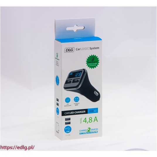 PORT 2XUSB 12/24V 4.8 A SUPER FAST VOLT.AMP. -zdjęcie numer 1