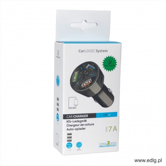 PORT 3 X USB 7A TOTAL QC 3.0 -zdjęcie numer 1