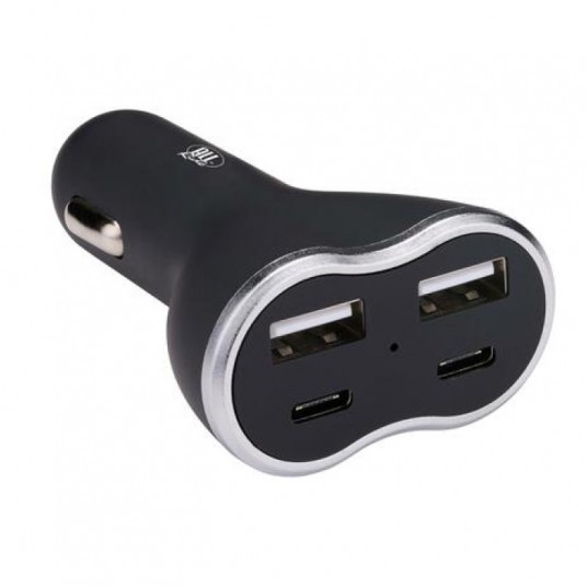 PORT SAM 2 X USB A + 2 X TYP C 4,8A PD 18W -zdjęcie numer 1