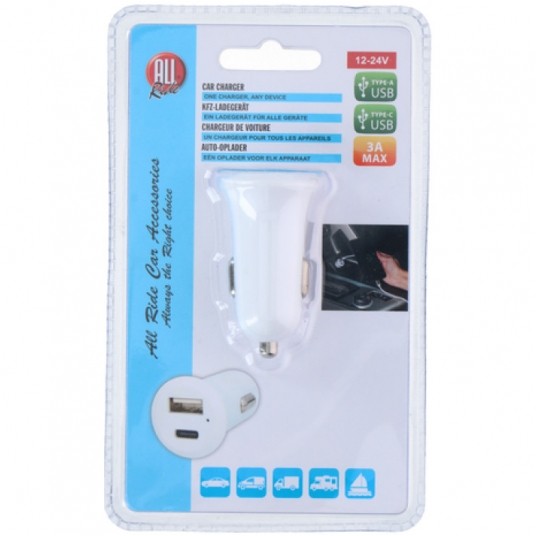 PORT USB + TYP C 12/24V 5V/3A -zdjęcie numer 1