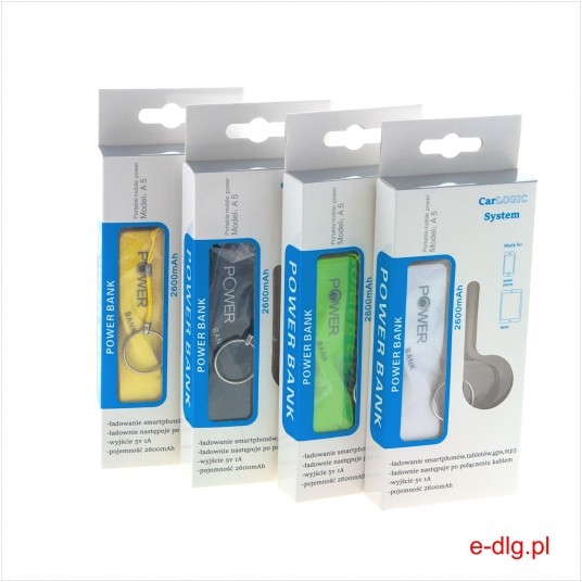 POWER BANK 2600mAh -zdjęcie numer 1