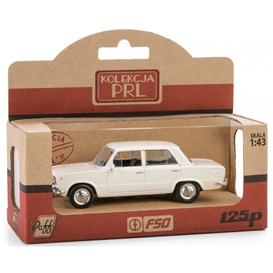 PRL FIAT 125P BIAŁY -zdjęcie numer 1