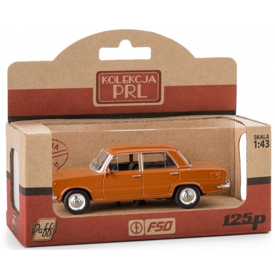 PRL FIAT 125P BRĄZOWY -zdjęcie numer 1