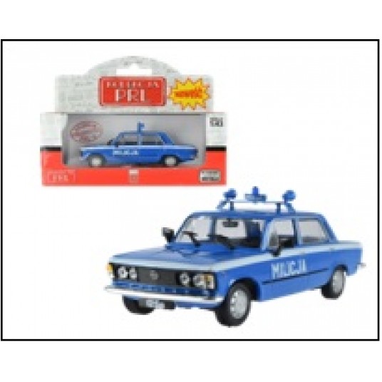 PRL FIAT 125p MILICJA -zdjęcie numer 1