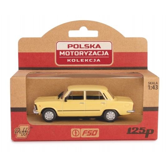 PRL FIAT 125p MR ŻÓŁTY -zdjęcie numer 1