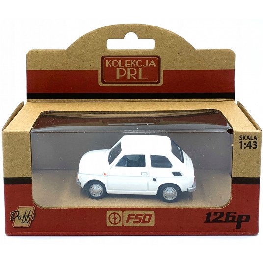 PRL FIAT 126P BIAŁY -zdjęcie numer 1