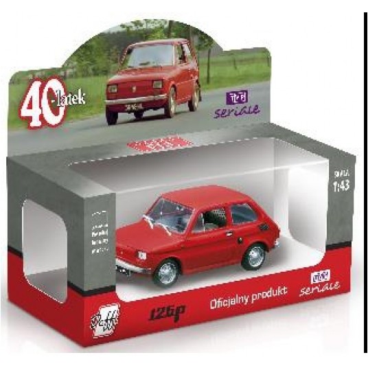PRL FIAT 126P CZTERDZIESTOLATEK -zdjęcie numer 1