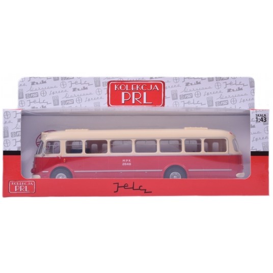 PRL JELCZ 1:43 AUTOBUS CZERWONY B-899 -zdjęcie numer 1