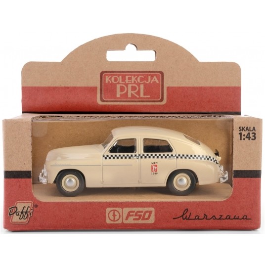 PRL WARSZAWA TAXI PIASKOWY -zdjęcie numer 1