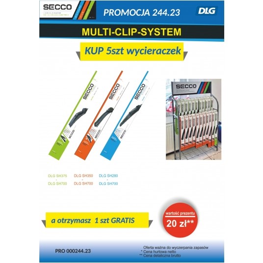PROMOCJA MULTI-CLIP SYSTEM 5 + 1 GRATIS -zdjęcie numer 1