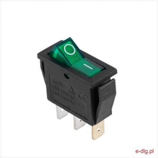 PRZEŁĄCZNIK ZIELONY IRS-101-1B(25)9013ZI -zdjęcie numer 1
