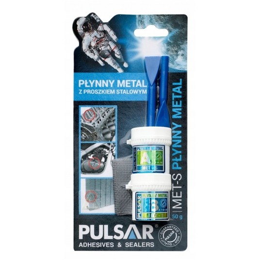 PULSAR PŁYNNY METAL Z PROSZKIEM STALOWYM 50G -zdjęcie numer 1