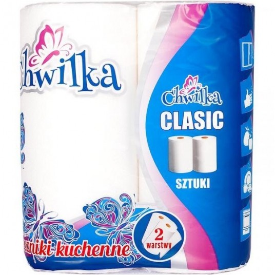 RĘCZNIK PAPIEROWY CHWILKA 2SZT. -zdjęcie numer 1