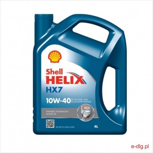 SHELL HELIX HX7 10W40 4L -zdjęcie numer 1